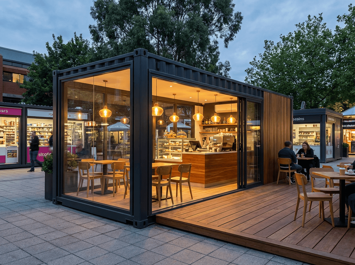 Portable Cabin Cafe And Restaurant