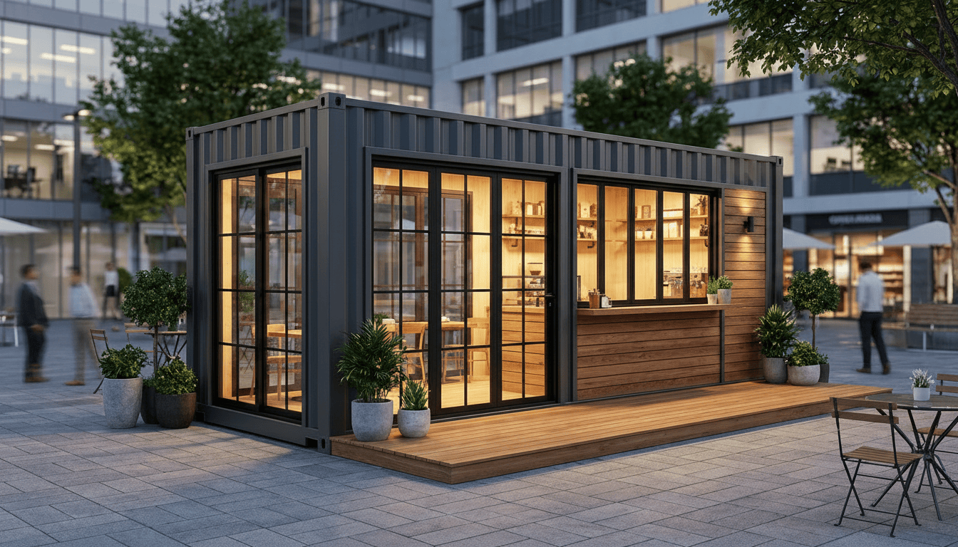 Portable Cabin Cafe And Restaurant