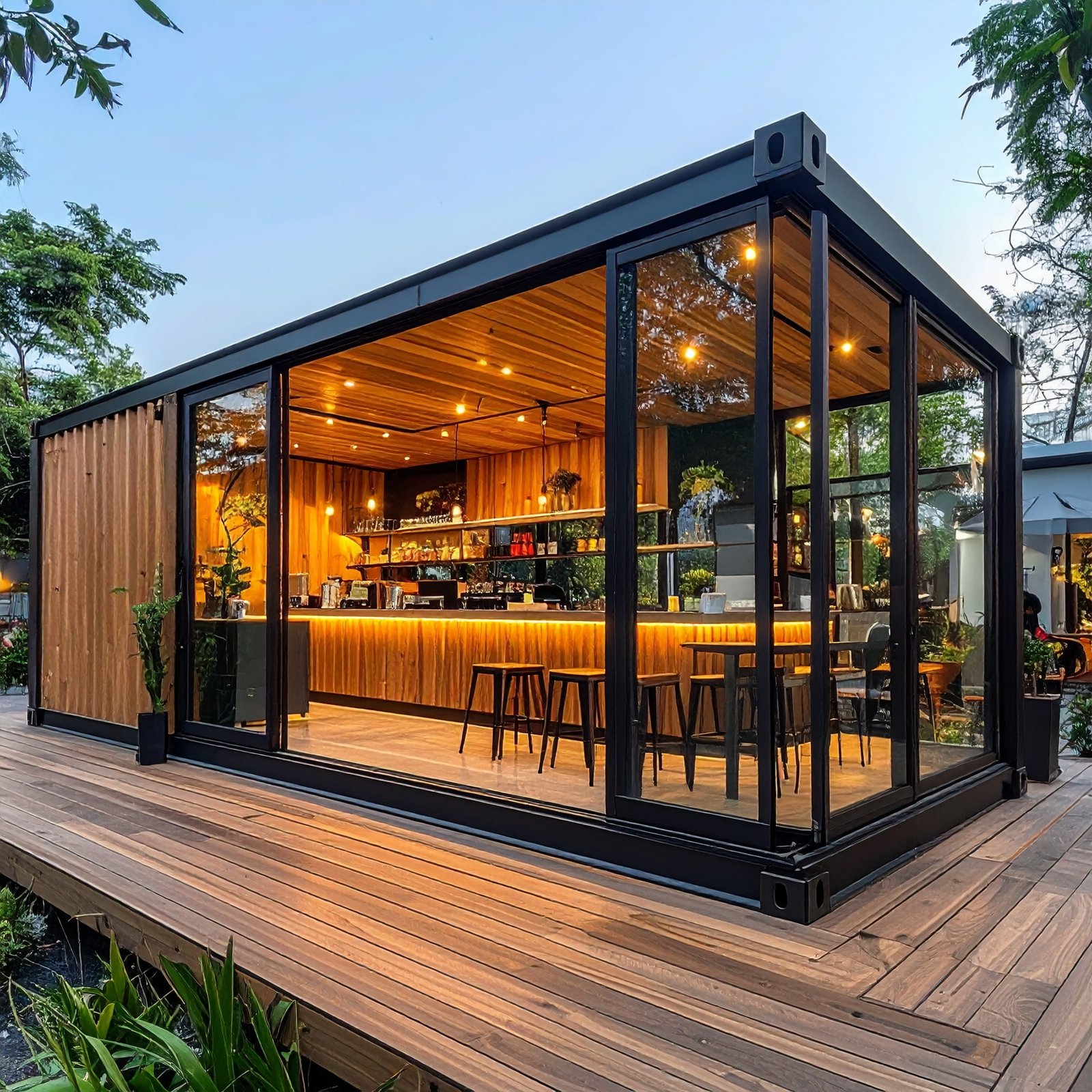 Portable Cabin Cafe And Restaurant