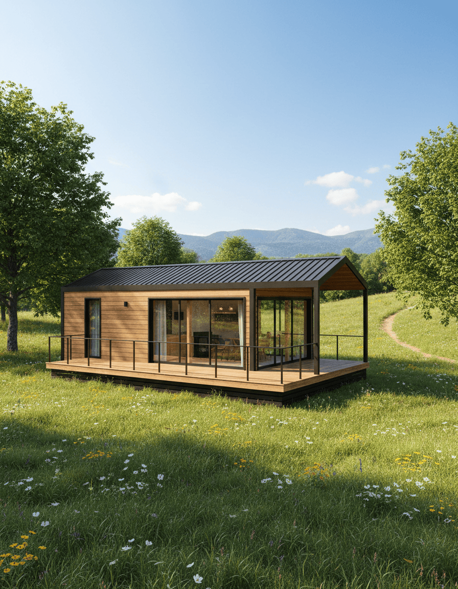 modern prefabricated farmhouse