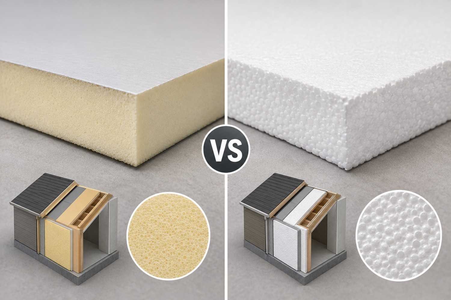 PUF vs EPS Insulation: Which one is better for Portable cabins