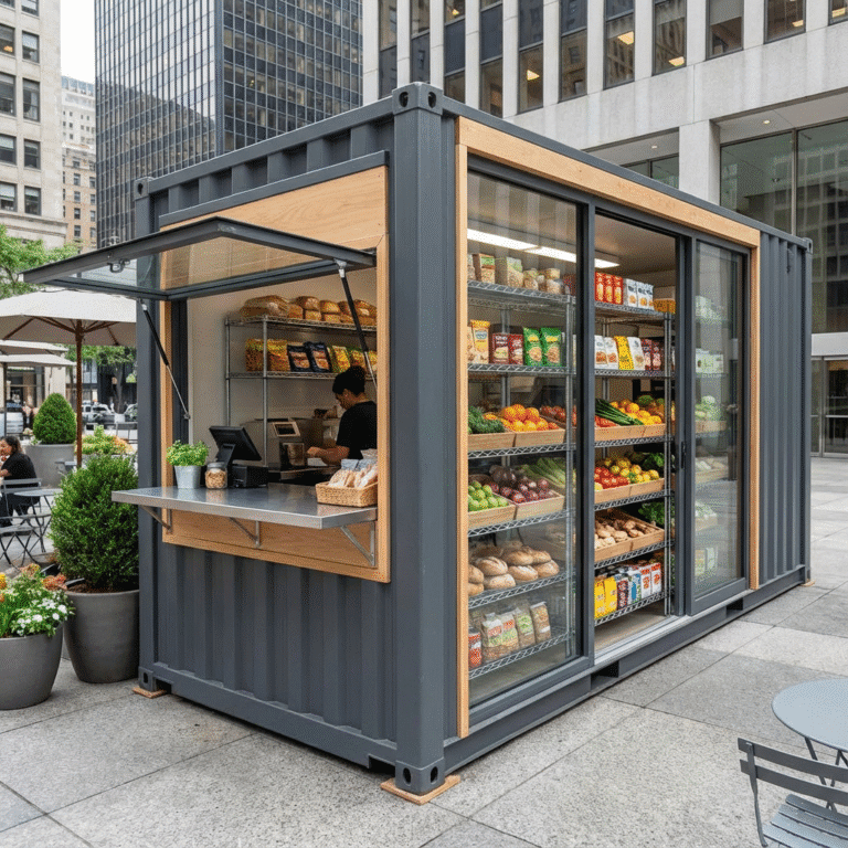Portable Grocery Stores in India – Perfect Cabin