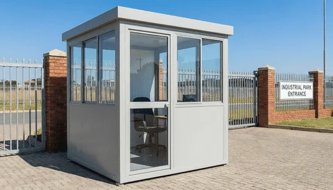 Security Cabins | Portable & Prefabricated Guard Booths in India